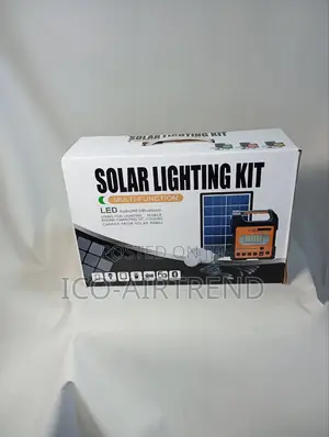 Rechargeable Solar Light Kit With Bulb