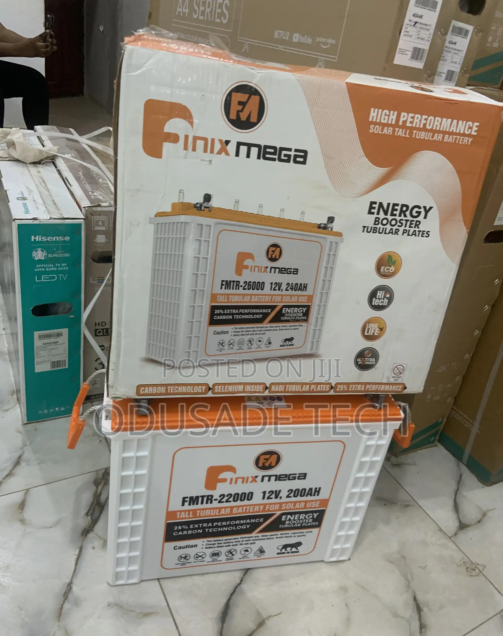 Technical Finix Solar Battery