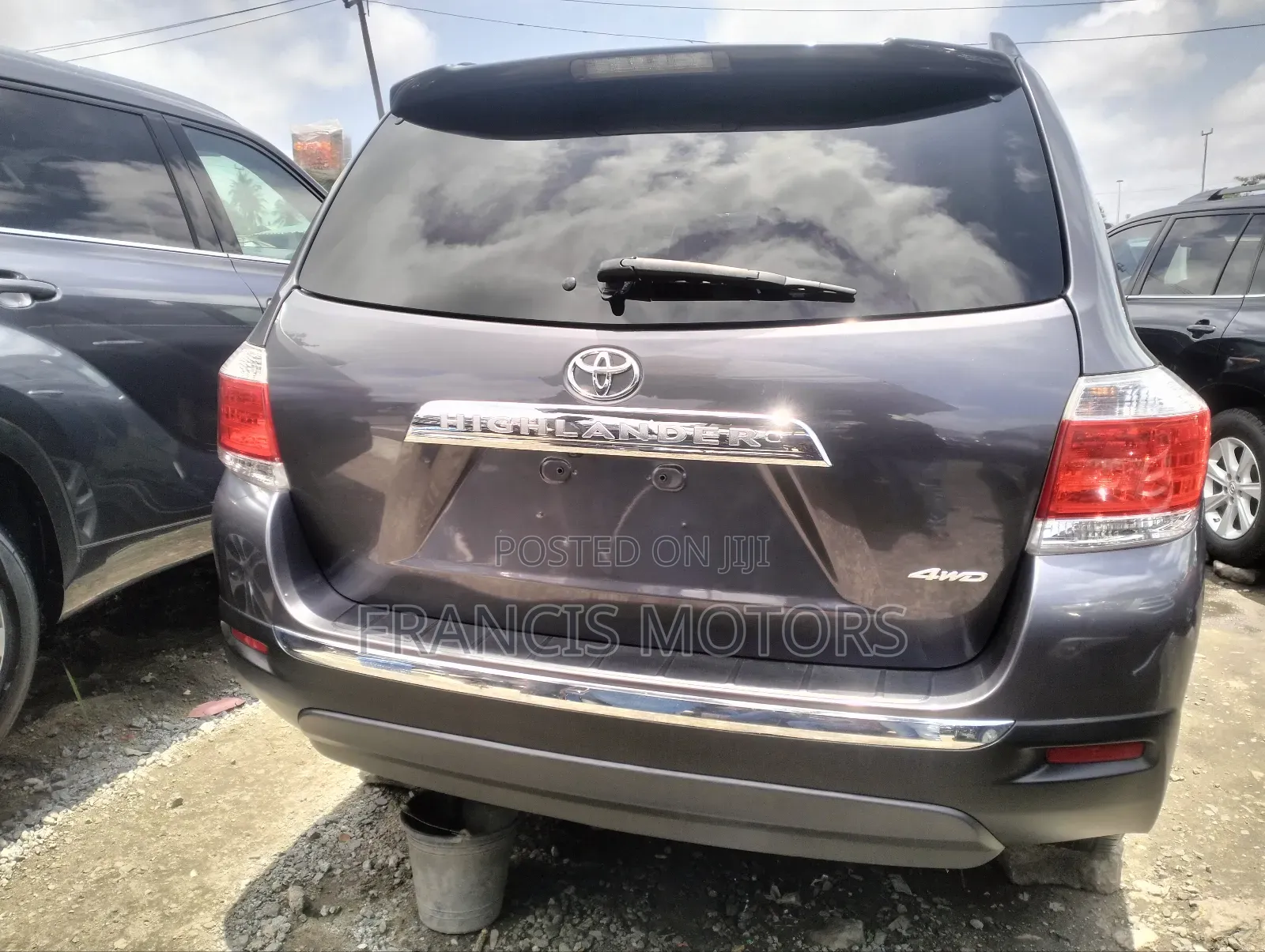 Toyota Highlander 3.5L 4WD 2013 Gray