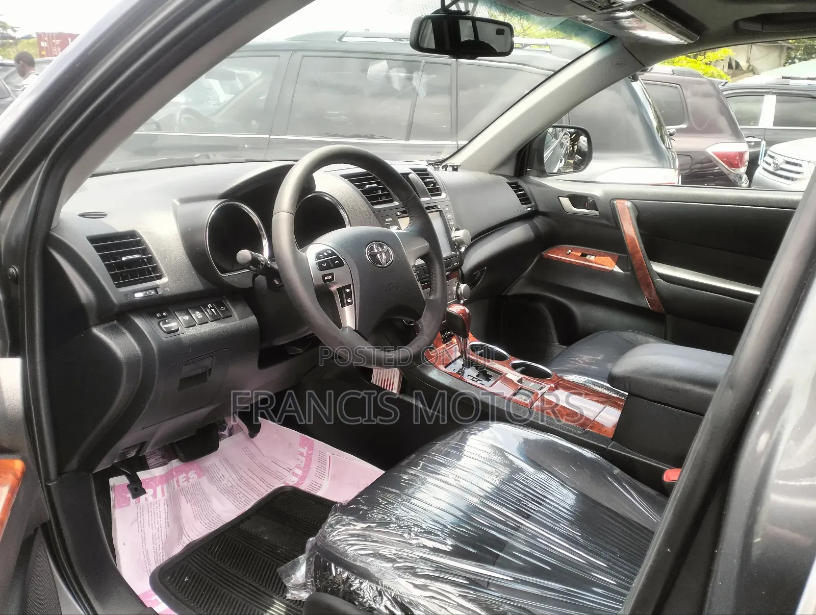 Toyota Highlander 3.5L 4WD 2013 Gray
