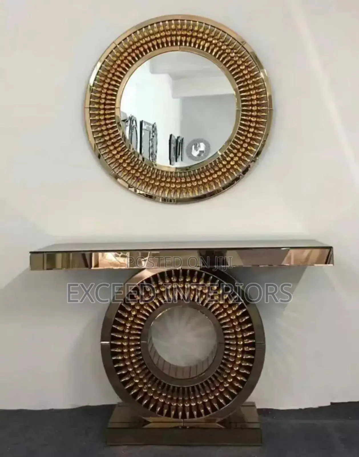 Top Quality Console Mirror With Base