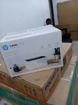 Hp Laser 107a Printer- Prints Up to 20 Pages Per Minute