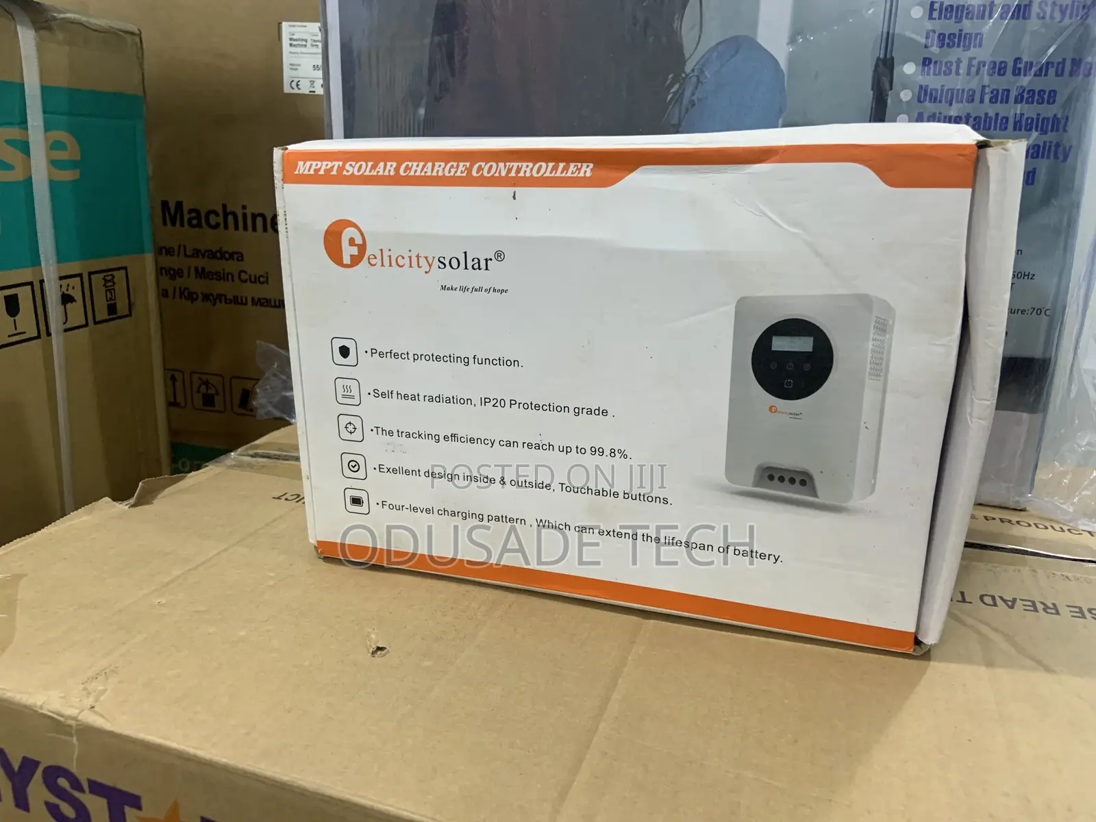 Efficient MPPT Felicity Solar Charge Controller 45amps
