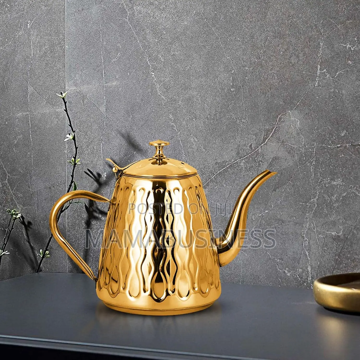 Stainless Steel Tea Pot 1.5L With Removable Infuser