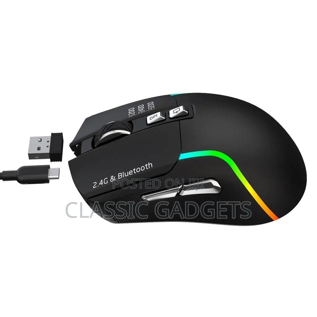 Green Lion Rechargeable Gaming Mouse