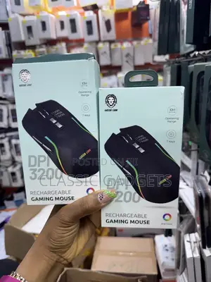 Green Lion Rechargeable Gaming Mouse