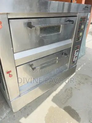 4 Trays 2 Deck Industrial Gas Oven