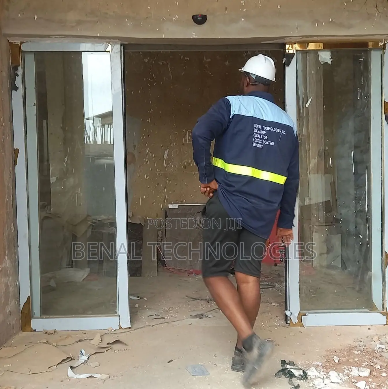 Automatic Motion-Responsive Door System