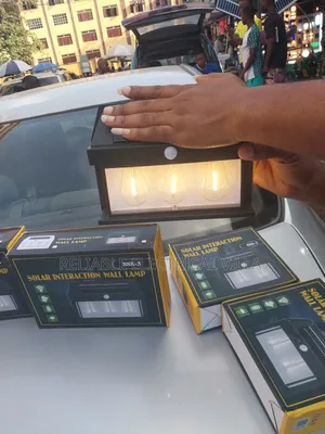 Security Solar Light 3 Bulb