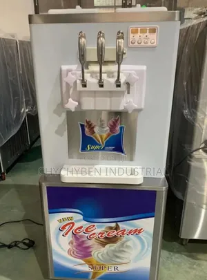 3 Nozzles Standing Ice Cream Machine