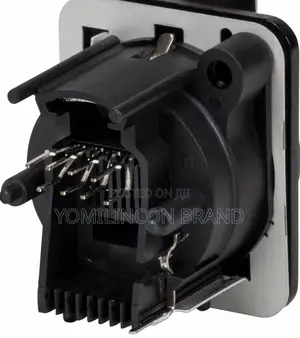 Neutrik NE8FAV - Vertical PCB Mount RJ45 Receptacle