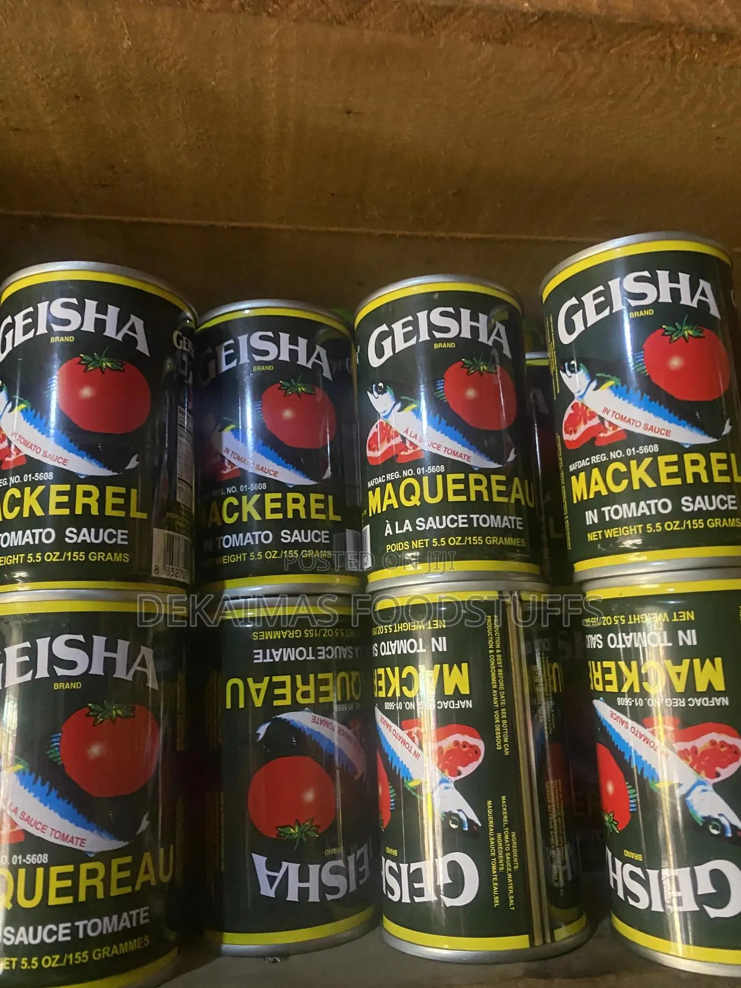 Geisha Mackerel