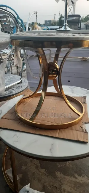 Specious Round Marble Center Table.