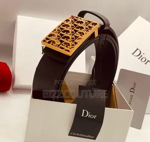 Original Dior Leather Belts Available In Store