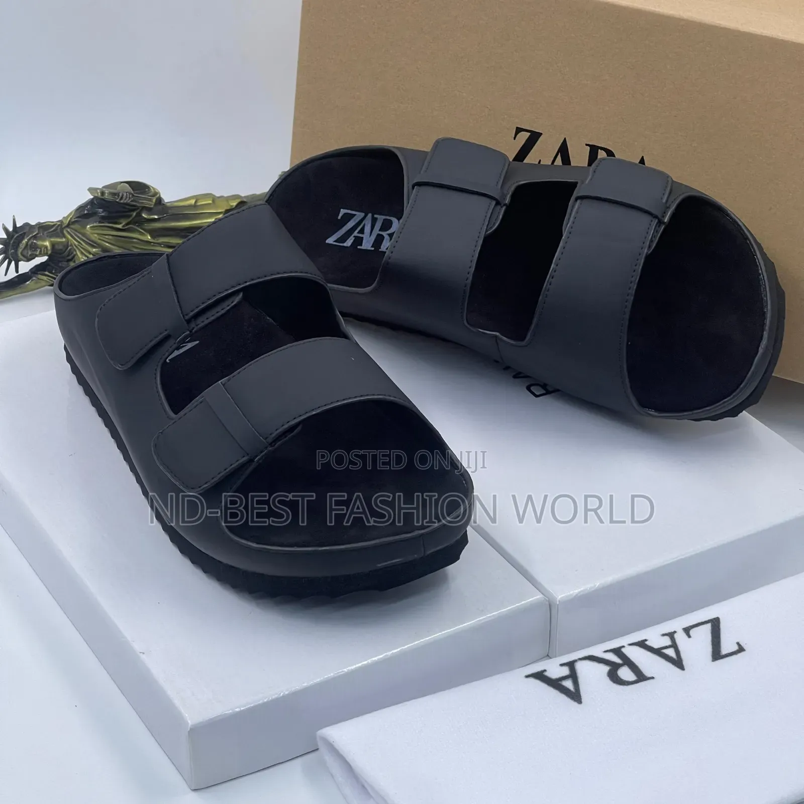 Pure Leather Slippers 46