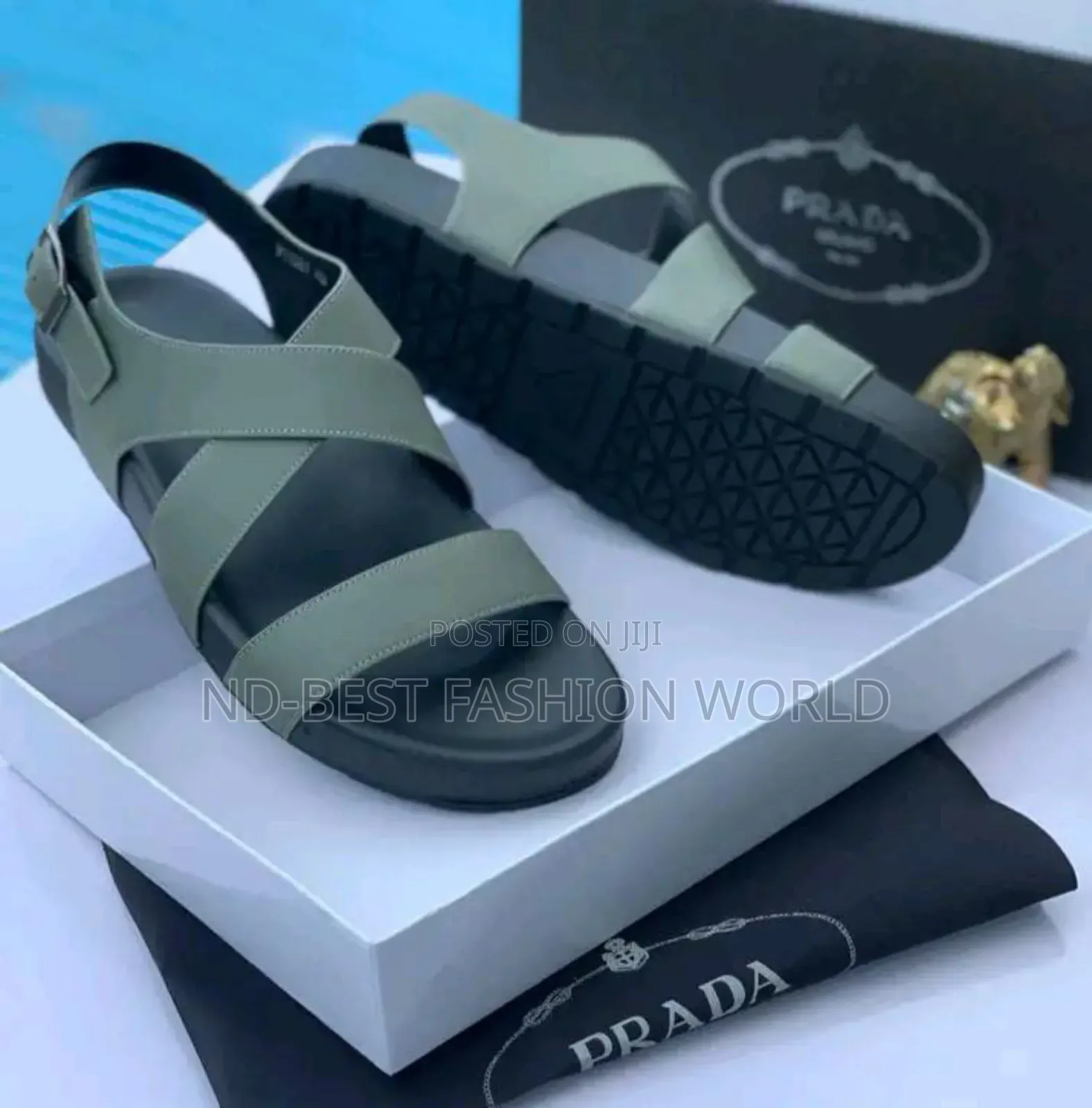 Pure Leather Slippers 46
