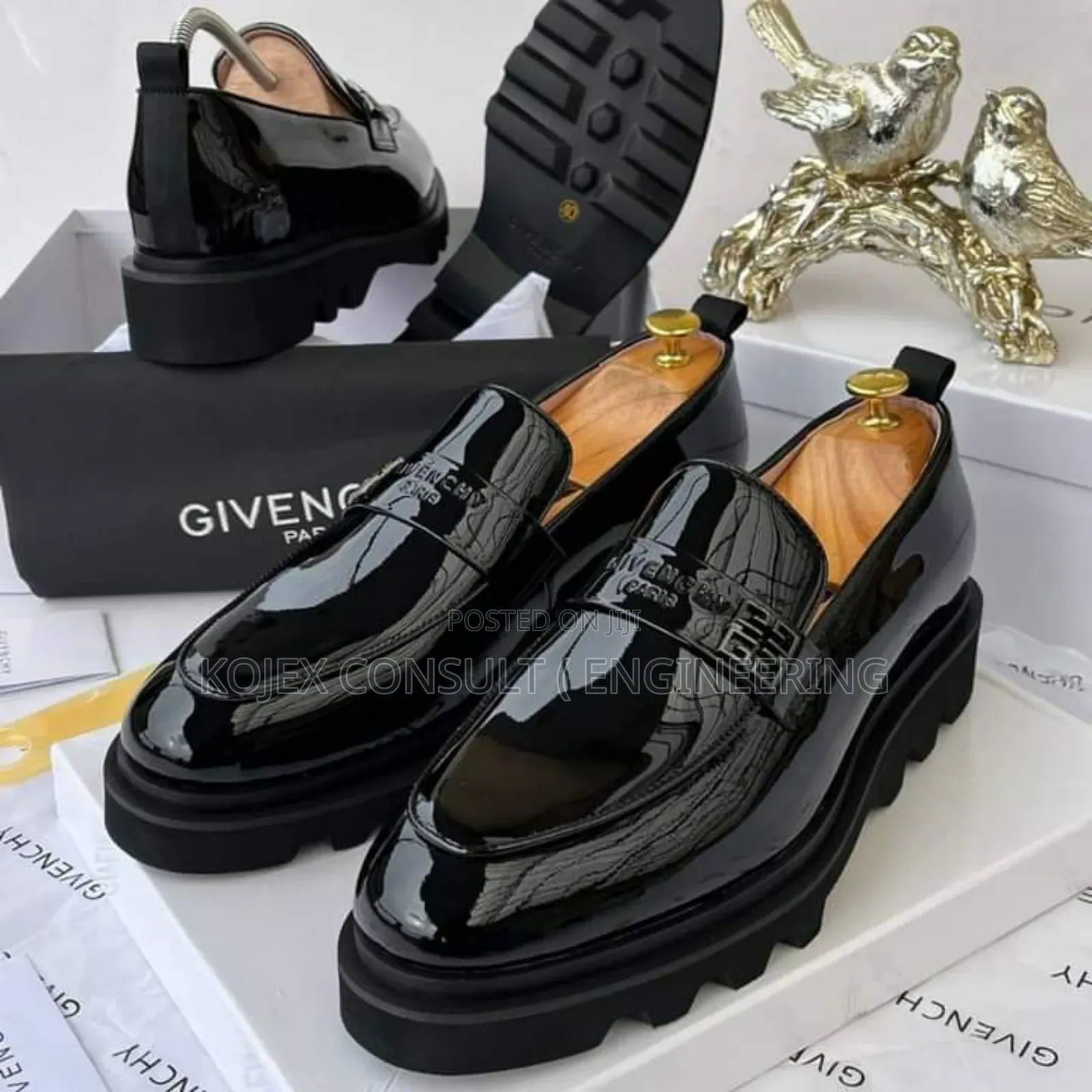 Original Givenchy Men Black Shoe