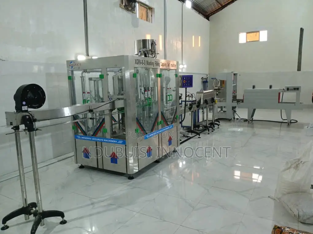 Bottled Water Sachet Water Production Equipments