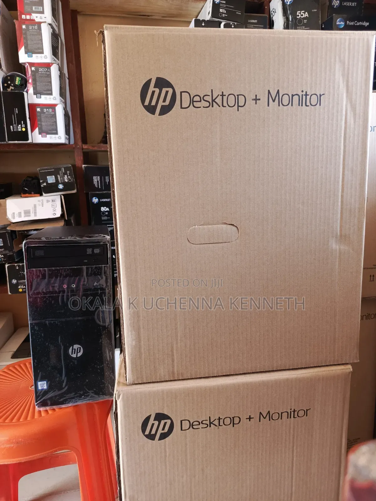 New Desktop Computer HP 4GB Intel Core I3 HDD 500GB