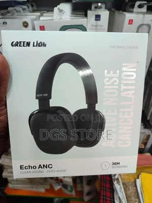 Green Lion Echo ANC Clear Sound Bluetooth Headphone