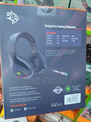 Porodo Gaming PDX414 Wired Headphone