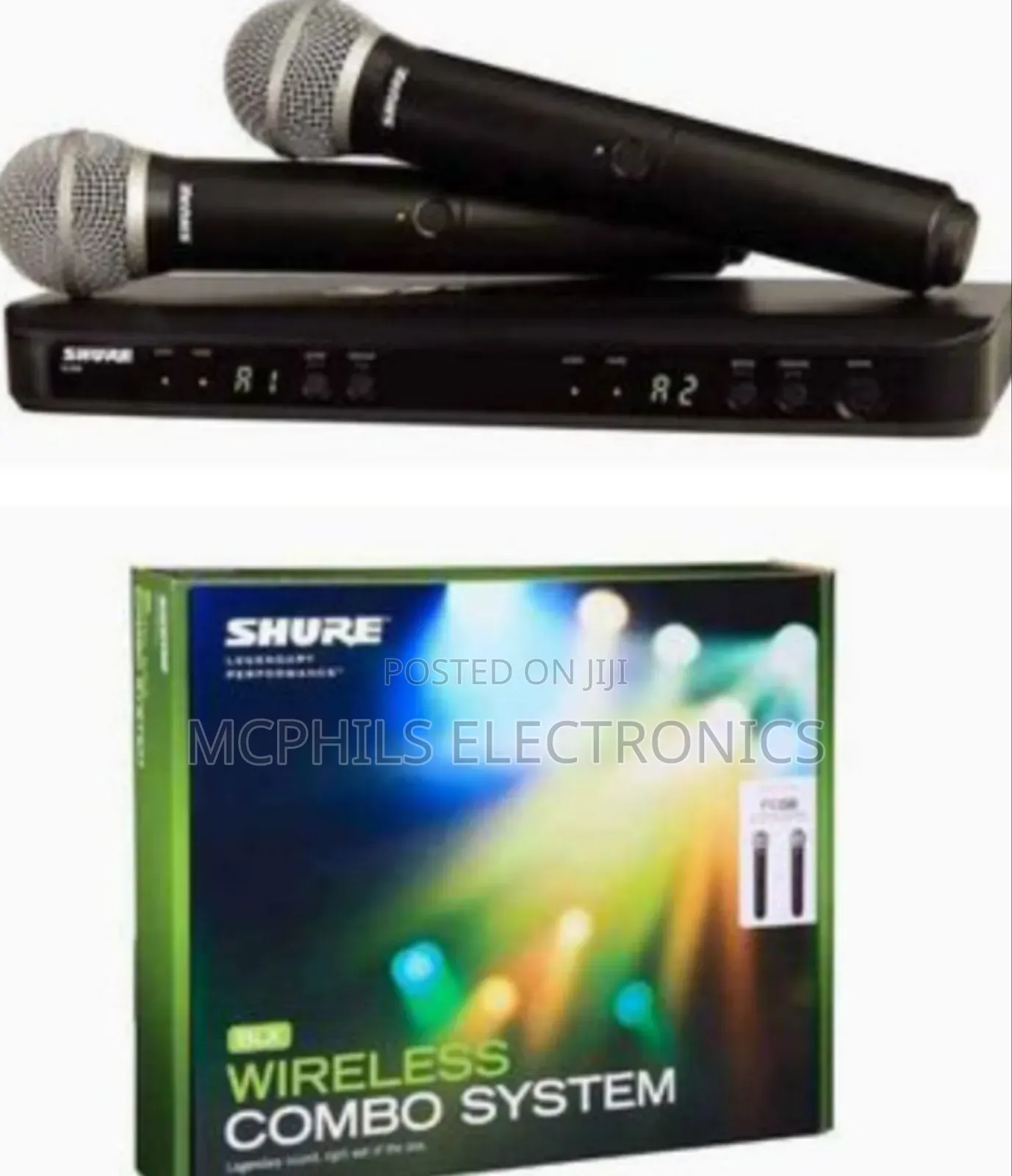 Shure Combo Wireless Sm-58