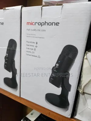 High Quality Media Microphone. High a Mic Core.