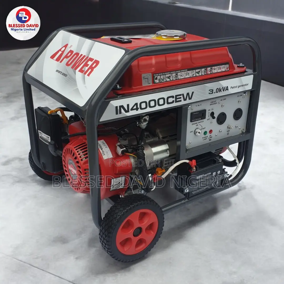 Ipower IN4000CEW 3.0kva Key Starter Generator 100% Copper