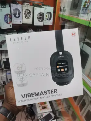 Levelo Vibemaster Wireless Hybrid ANC Headset