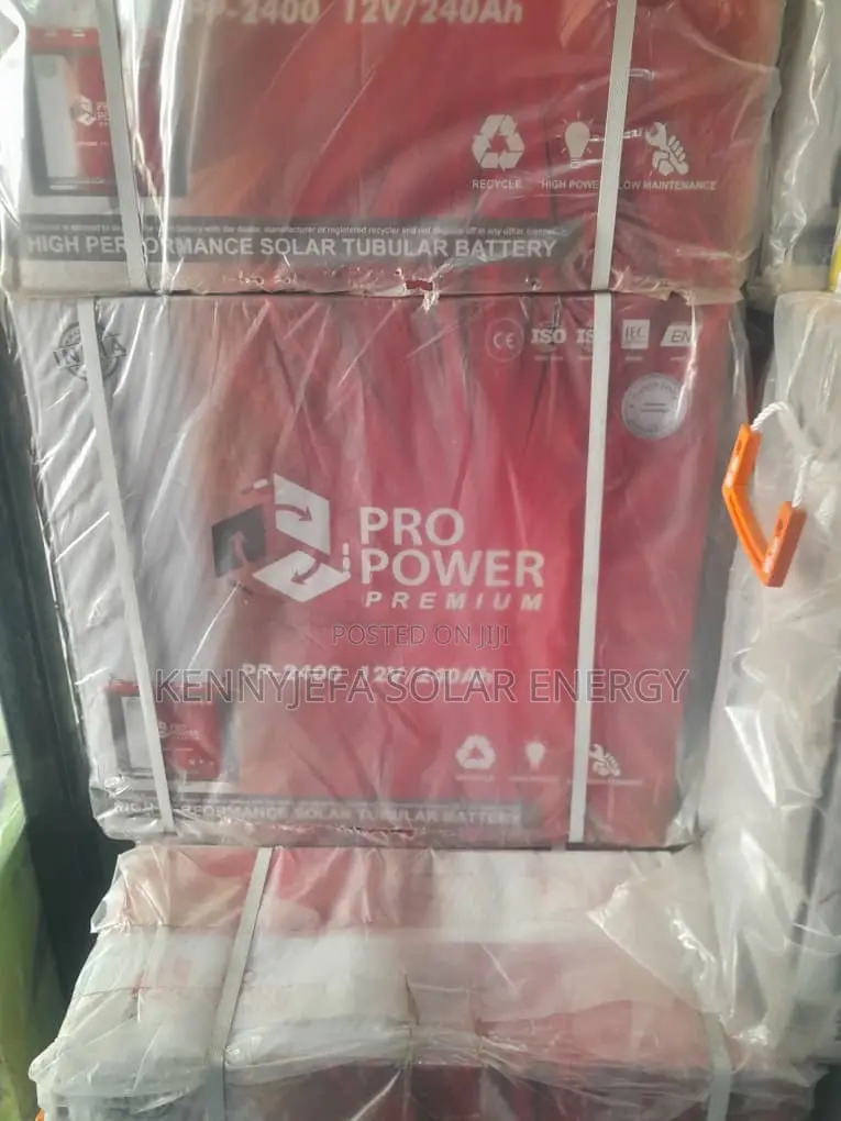 240AH Pro Power Tubular Battery