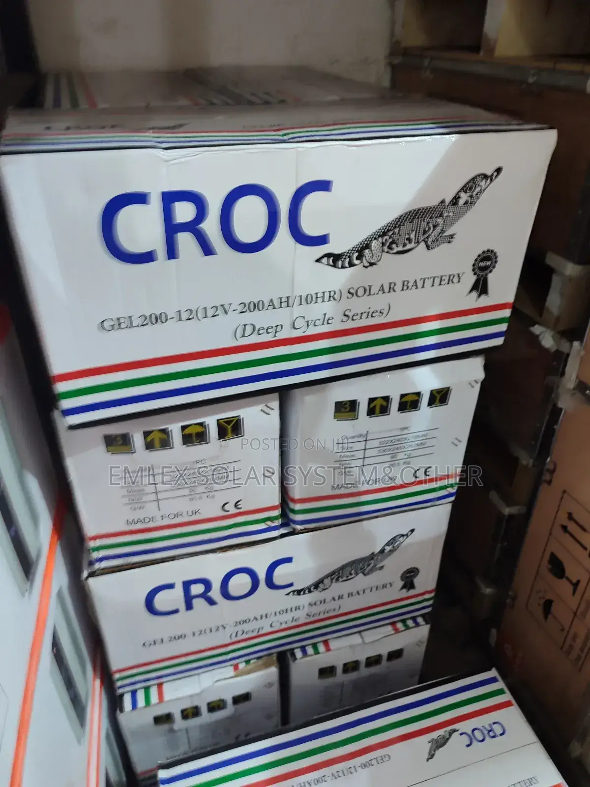 Croc 220amps Dry Cell Battery