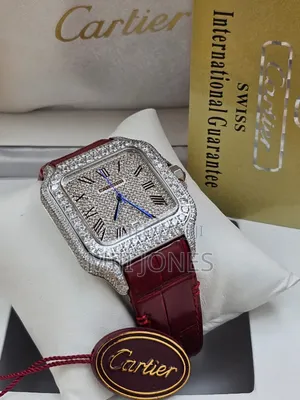 AAA Cartier Studded Dial Watch