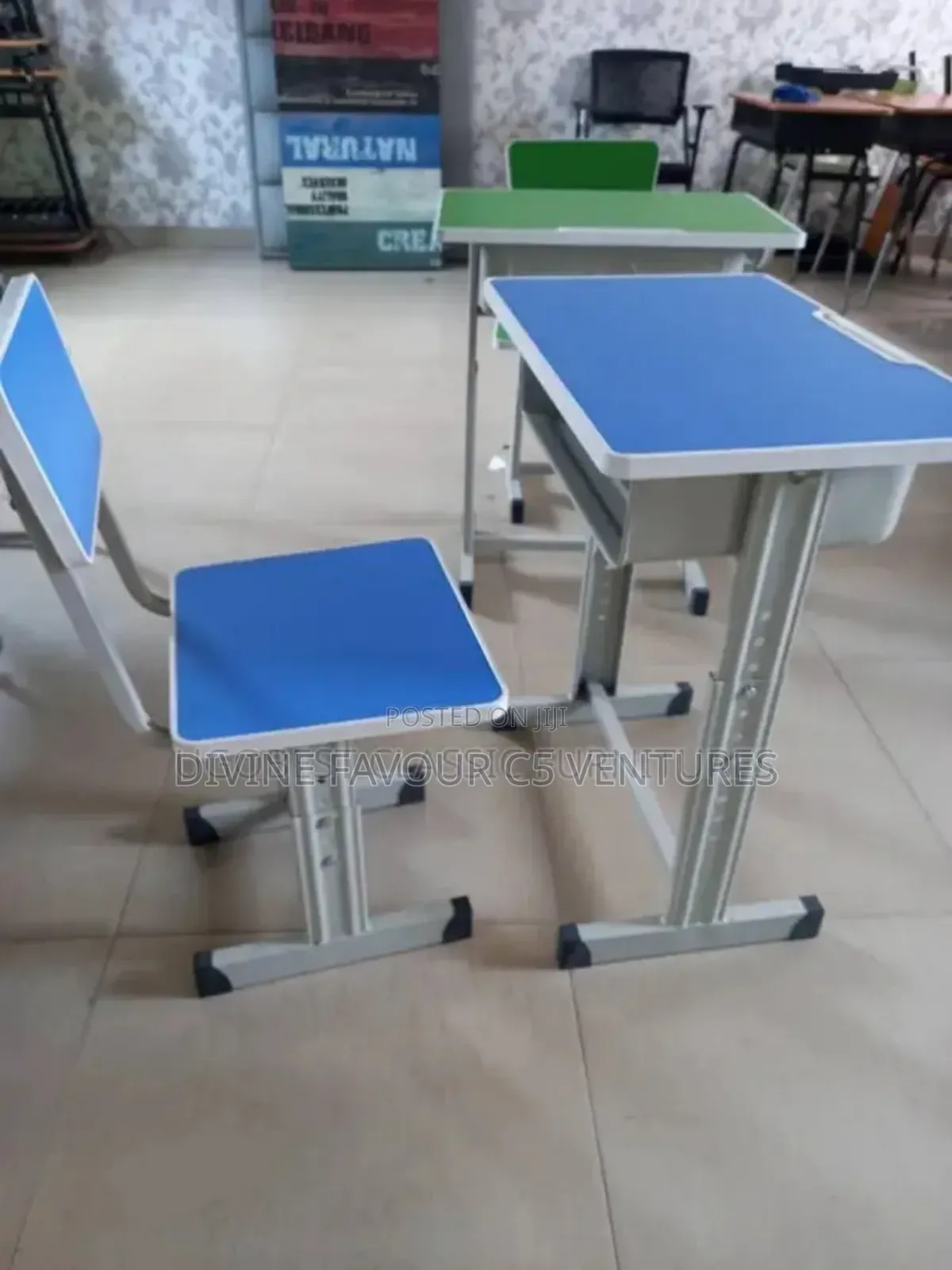 School Desk and Chair.
