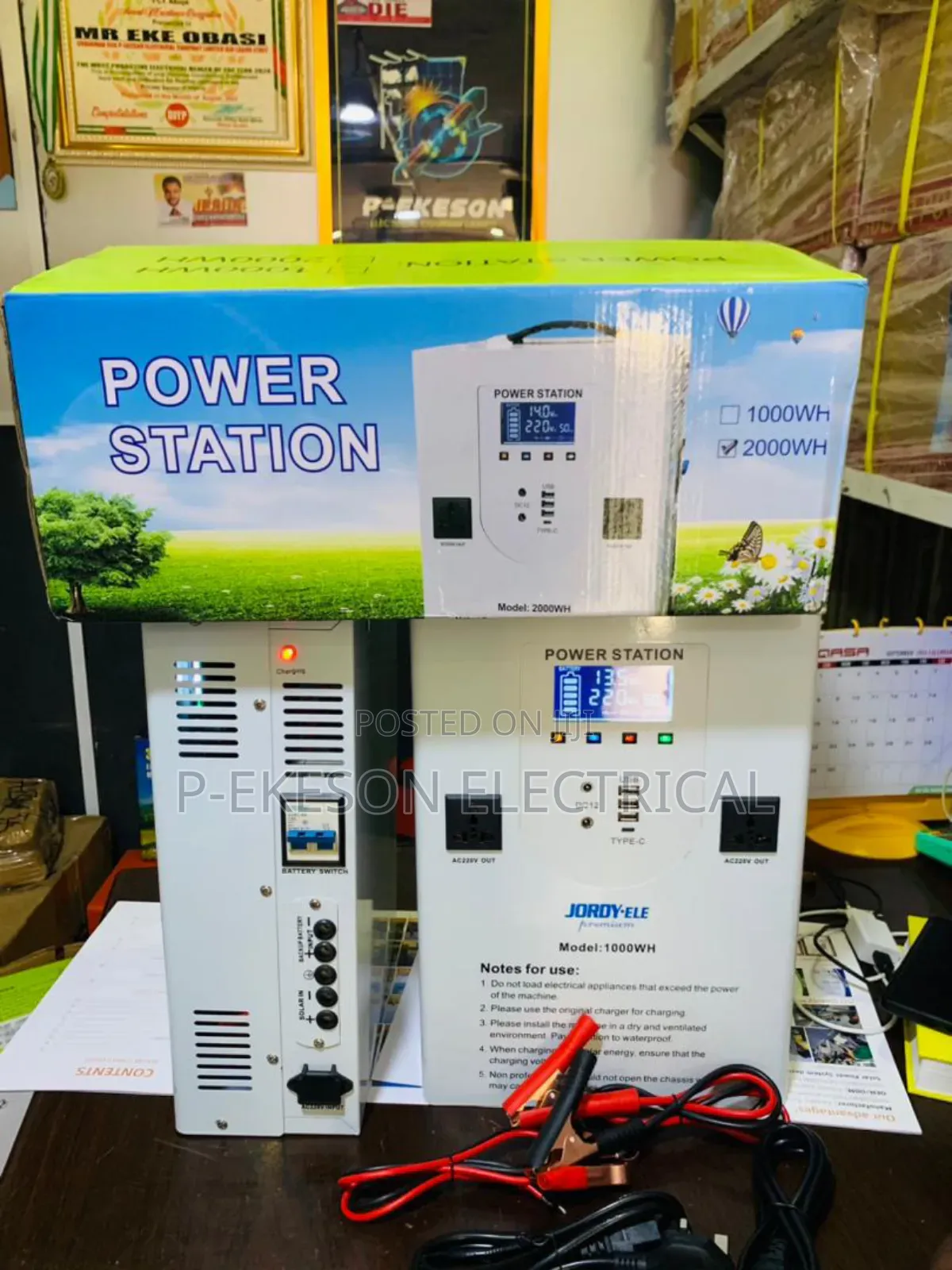 Upgraded 1000wh Power Station With Battery Backup