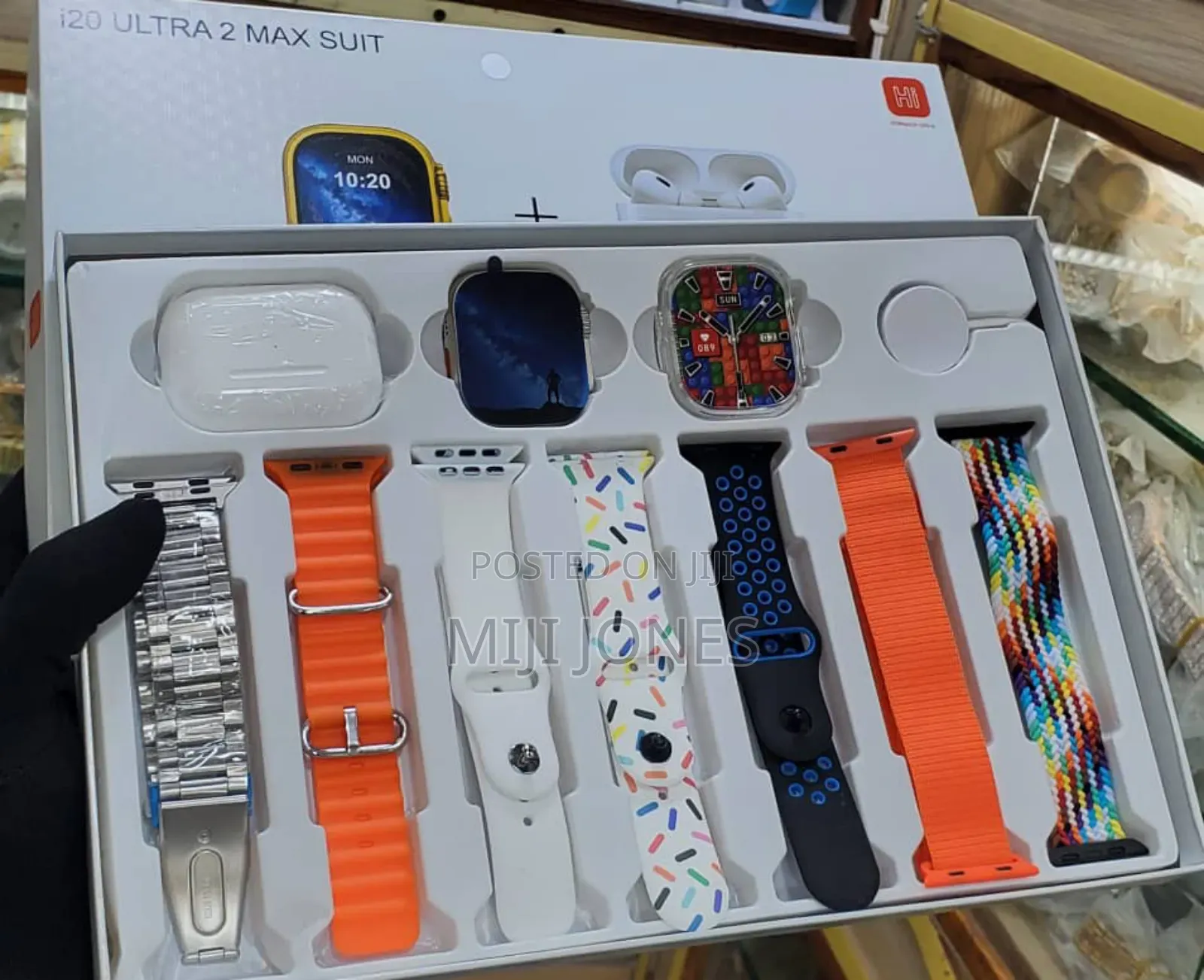 7 Straps Smart Watch