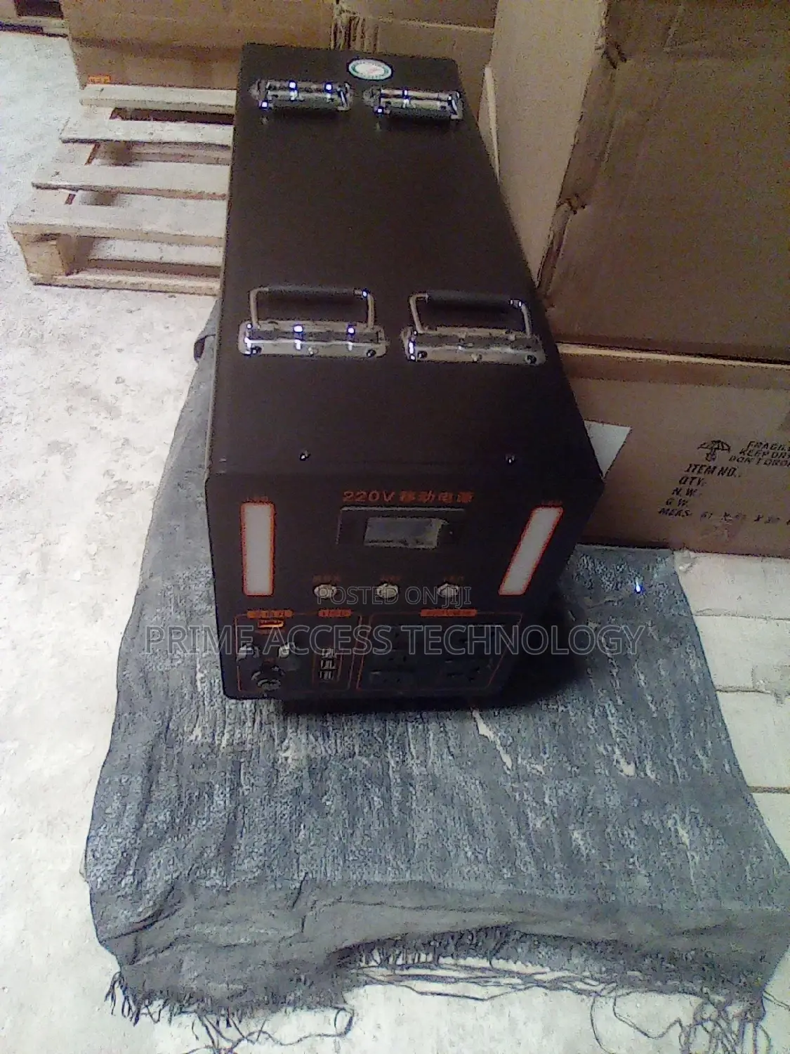 5500watts Portable Solar Generator With 12KWH Lithium Batter