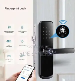 Fingerprint Smartlock, Smart Card, Smart App, Passcode