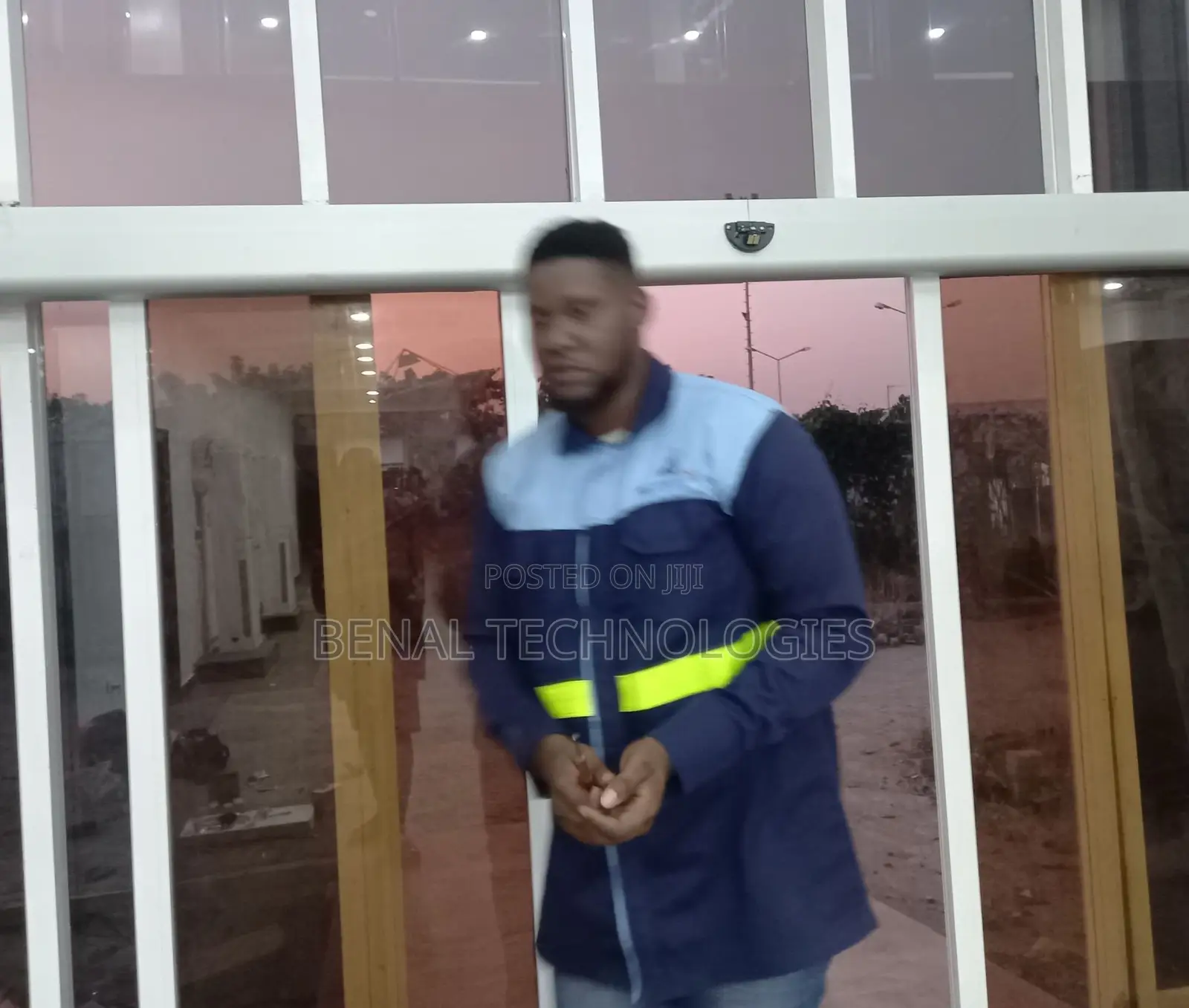 Sensor-Activated Entryway Automatic Doors
