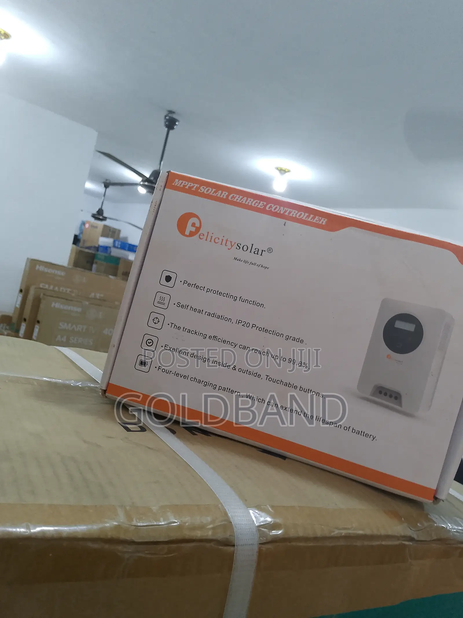 Felicity Solar Charge Controller With Touchable Button