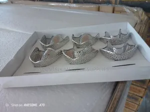 6 Metal Dental Impression Tray