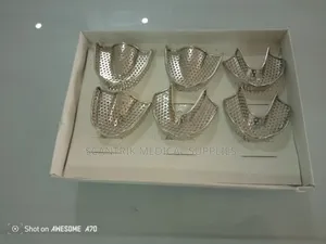Medical 6 Metal Dental Impression Tray