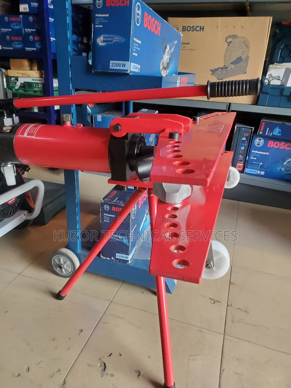3" Hydraulic Pipe Bender