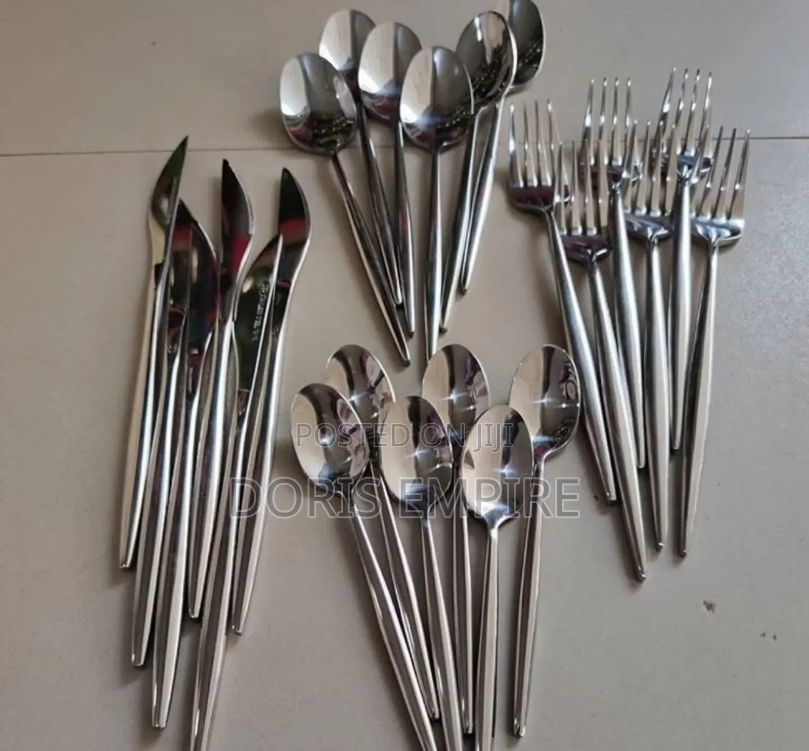 Pencil Silver Spoon and Fork
Knife
Tea Spoon