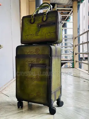Berluti Trolley Quality Luxury Travel Luggage