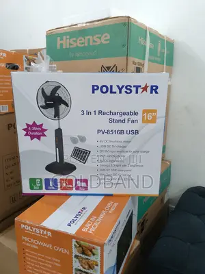 Best Standard 16" Polystar Rechargeable Standing Fan
