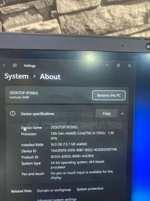 Laptop Dell Latitude 3440 16GB Intel Core i5 SSD 256GB