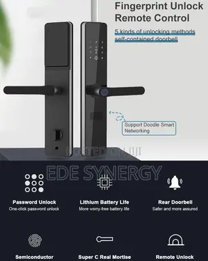 Wifi Smart Lock With Fingerprint Technology