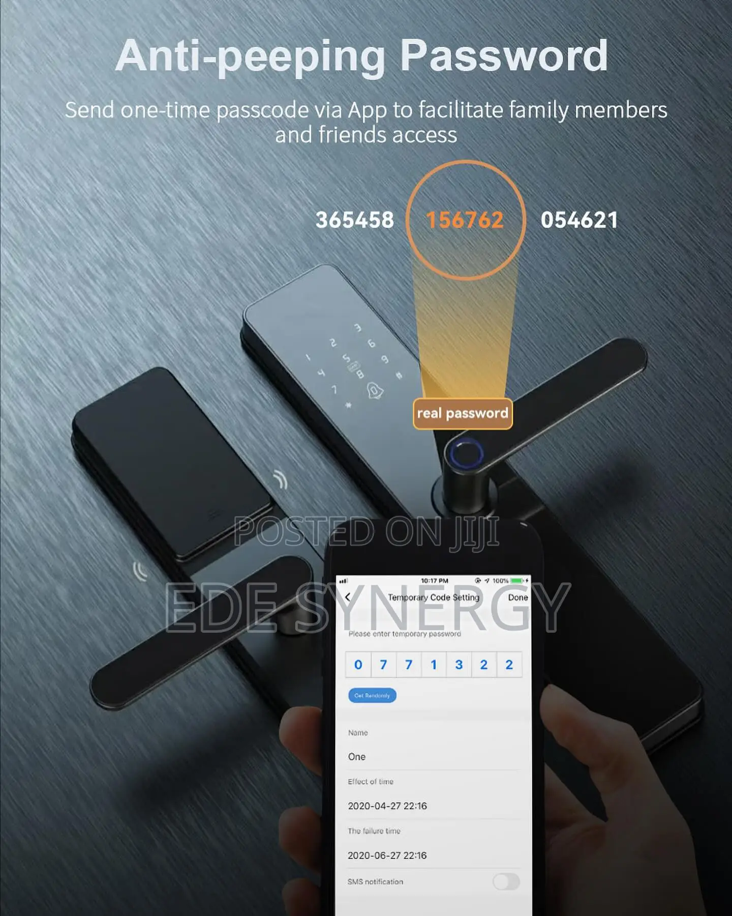 Wifi Smart Lock With Fingerprint Technology