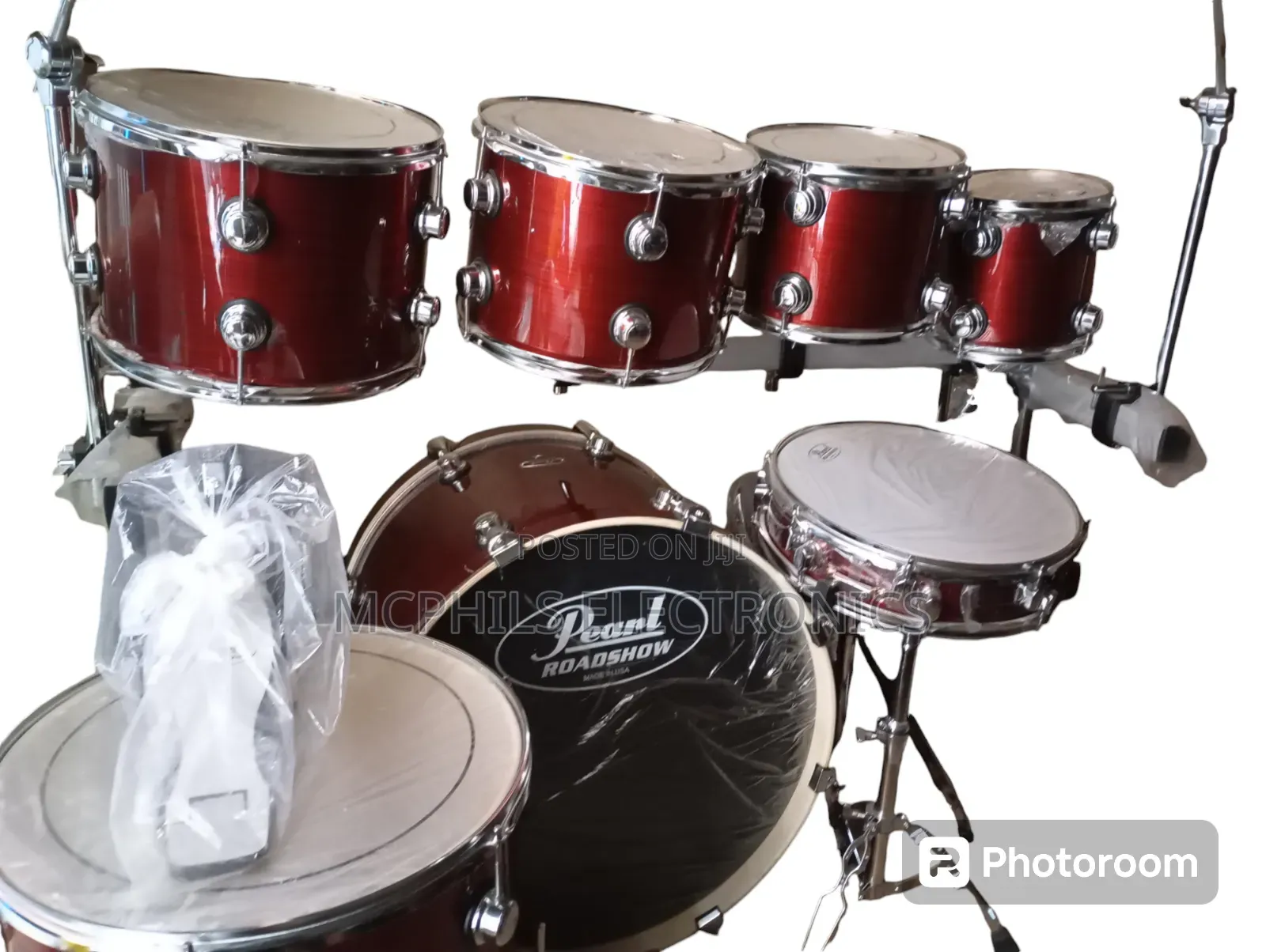 Pearl Roadshow 7set Professional Rack Drums