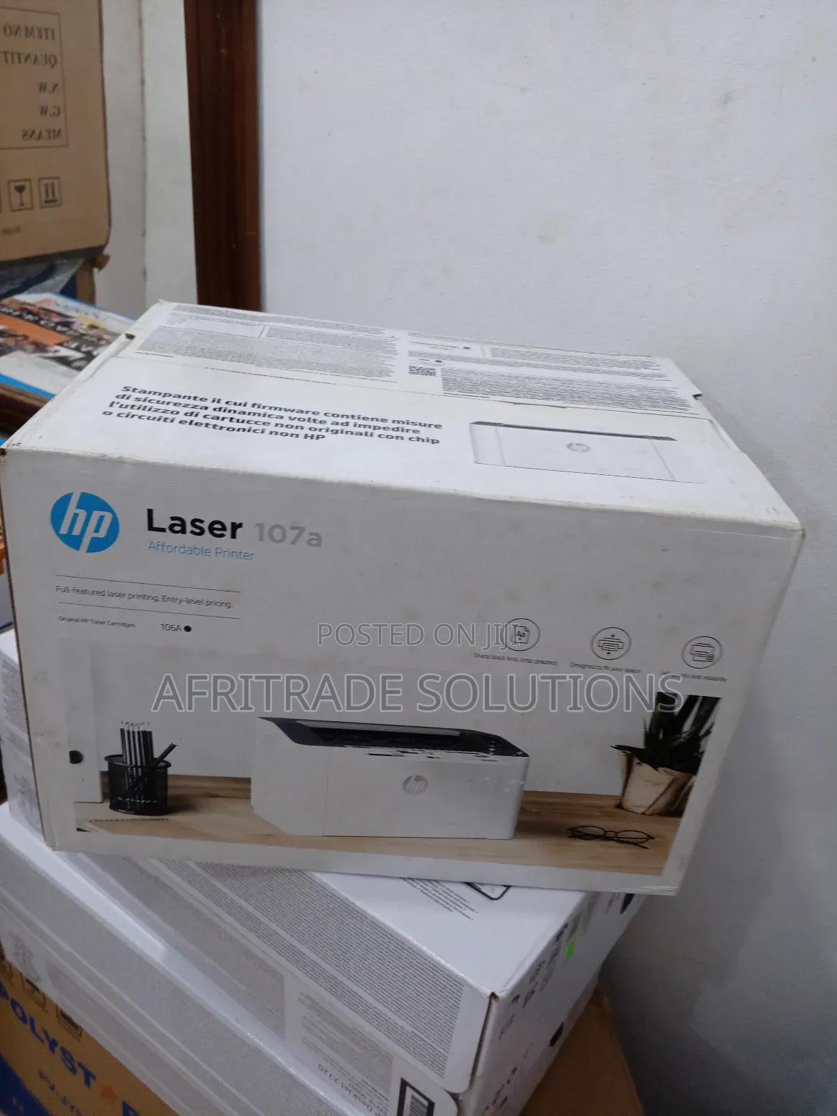 Hp Laser107a Printer With Crisp Graphics